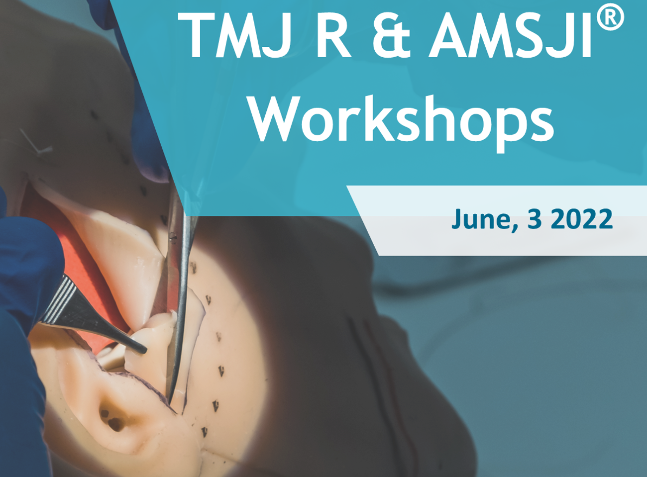 TMJ R & AMSJI Workshop - Grand Boutique Hotel Reylof****, Gent, Belgium - June, 3rd 2022