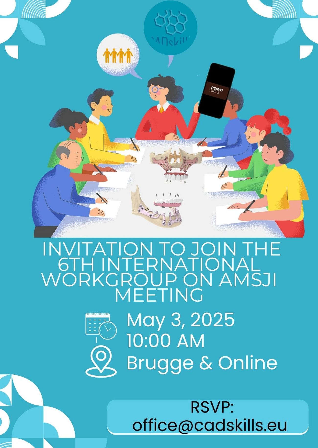 Invitation to the 6th International Workgroup on AMSJI meeting